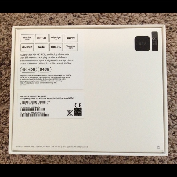 Apple TV 4K Box (Gift with Purchase) - Picture 3 of 8